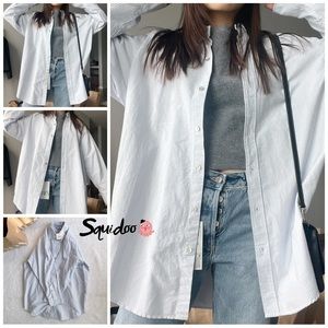 Oversized Striped Shirt
